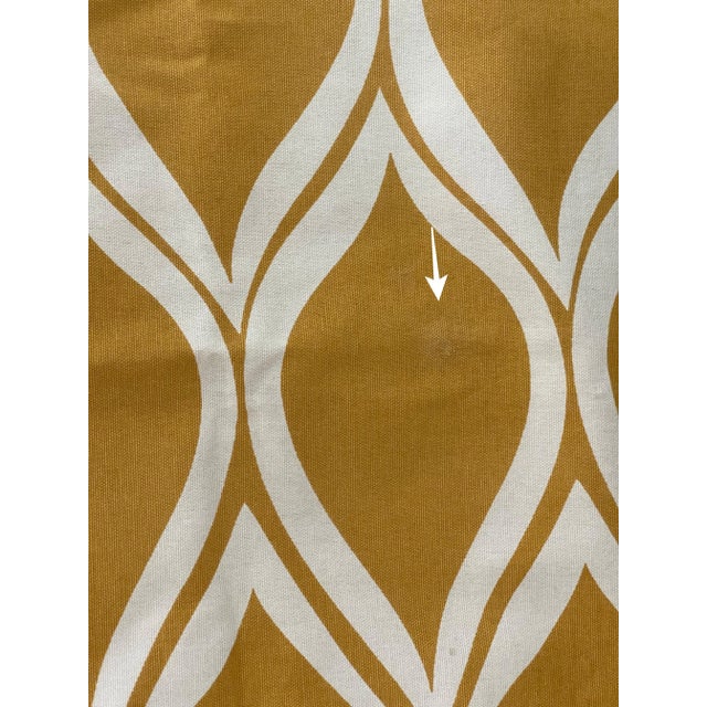 2020s Contemporary Geometric Yellow Surya Pillow Covers - a Pair For Sale - Image 5 of 6