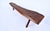 Primitive Antique Pig Bench, Single Slab Black Walnut, 19th Century For Sale - Image 4 of 15