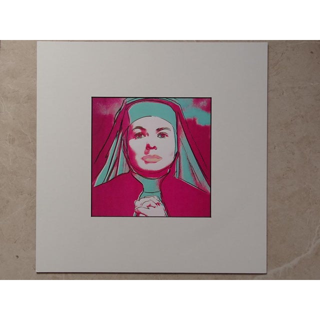 After Andy Warhol, The Nun, Ingrid Bergman, 1987, Serigraphy For Sale - Image 7 of 8