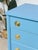 Blue 1950’s French Blue Kent Coffey Highboy Dresser For Sale - Image 8 of 12