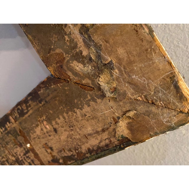 Gold Pair of Large Carved Antique Frames Gilt 28 X 42 For Sale - Image 8 of 8