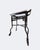 1940's Industrial Steel Welding Workstation Rolling Cart With Swing-Arm Bins For Sale - Image 4 of 15