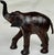 Leather Elephant Sculpture, Mid 20th Century For Sale - Image 4 of 15