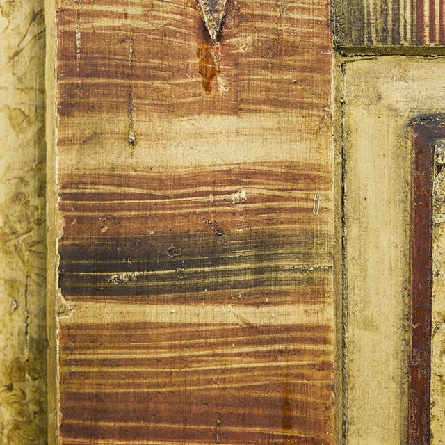 Wood Folk Art Bridal Wardrobe, 1850s For Sale - Image 7 of 14