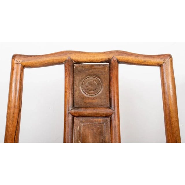 Wood Chinese Hardwood Side Chairs, Pair For Sale - Image 7 of 13