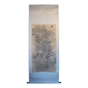 Early 20th Century Chinese Dragon Scroll
