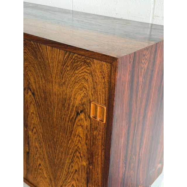 Wood Hjørnebo Møbelfabrik Rosewood Storage Sideboard Danish Mid-Century Modern 1960s For Sale - Image 7 of 13