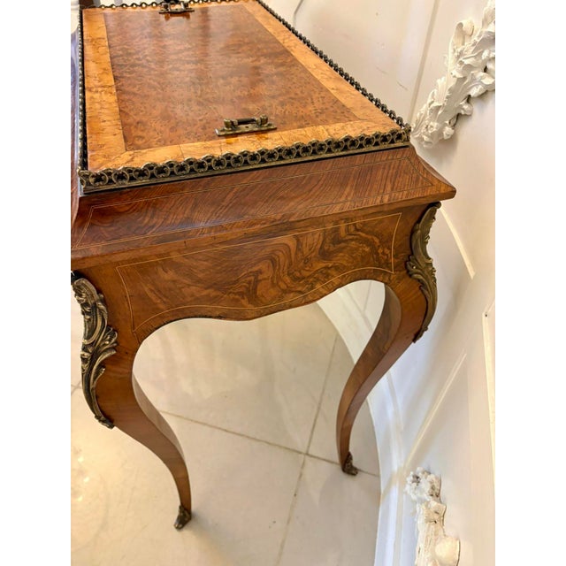 Antique French Walnut Planter Table, 1860 For Sale - Image 13 of 16