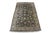 Traditional Vintage Oriental Floral All Over Wool & Silk Geometric Black Lotus Area Rug 8' For Sale - Image 3 of 12