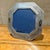 Mid-Century Modern Antique Octagonal Silver-Toned Tabletop Picture Frame For Sale - Image 3 of 16