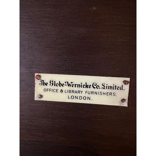 Wood Antique Globe Wernicke Bookcase, 1890s, Set of 12 For Sale - Image 7 of 12