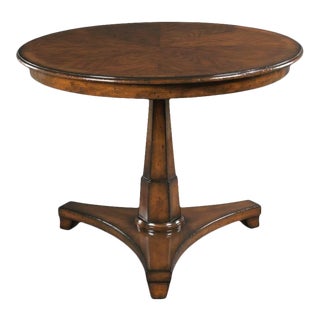 Classic Center Table in Brown For Sale
