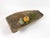 A beautifully sculptural vintage wooden trough bowl, hand-carved from a single solid piece of wood and distinguished by...