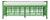 Luna Bench - Bright Green For Sale