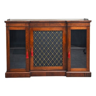 George IV Bookcase Cabinet, 1830 For Sale