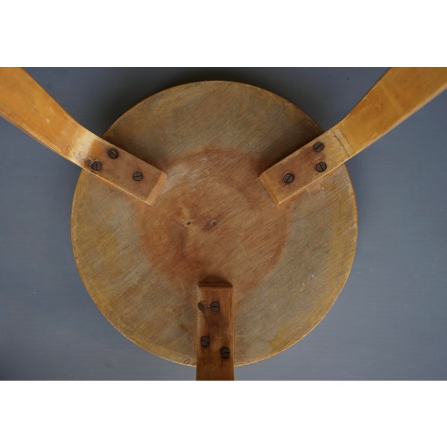 Model 60 Stools by Alvar Aalto for Finnmar, 1930s, Set of 4 For Sale - Image 16 of 18