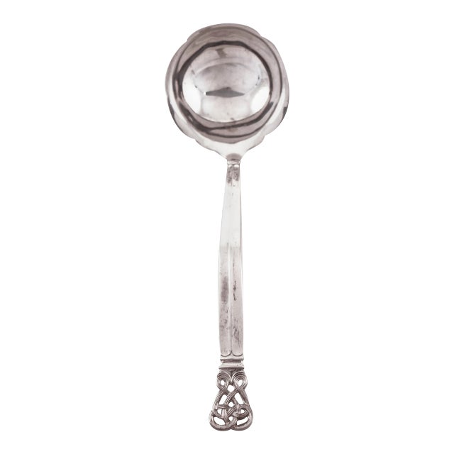 Sterling Celtic Weave Ladle For Sale