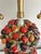 Vintage Italian Made Porcelain Three Tier Fruit Platter Large Lamp For Sale - Image 10 of 12