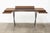Lema novelist writing desk by christophe pillet, italian design in canaletto walnut and chromed metal. an elegant and...