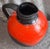 Vintage German Ceramic Handled Vase, 1970s For Sale - Image 3 of 5