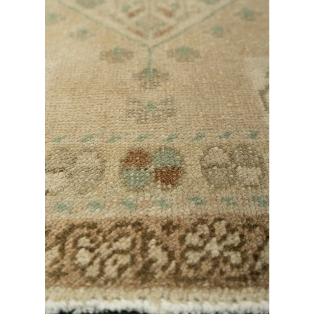 Turkish Turkish Mini Rug Oriental Hand Knotted Vintage Rug 1'10" x 3' #21091 For Sale - Image 3 of 8