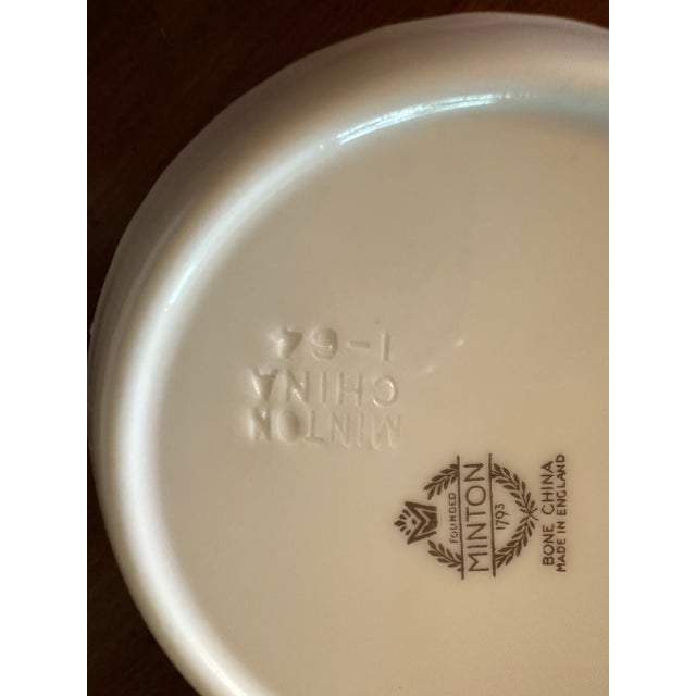 vintage Minton England "MARLOW" pattern coasters set of 3 small 3.75" diameter