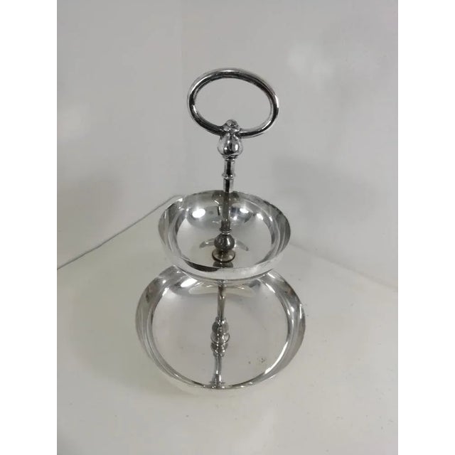 Pretzel Rack by Fleuron from Christofle, France, 1960s For Sale - Image 4 of 10