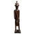 Antique Old Senufo Hunter Figure Sculpture W/Mask For Sale - Image 4 of 9