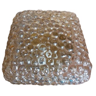 Space Age Ceiling Light in Bubble Glass, 1970s For Sale