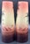 Vintage Czech Art Glass Vases Painted Egyptian Silhouette Camel Hosch or Palda For Sale - Image 6 of 14