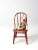 This early 20th century vintage spindle back children's chair has a faded red to pink painted finish. Perfectly aged for...