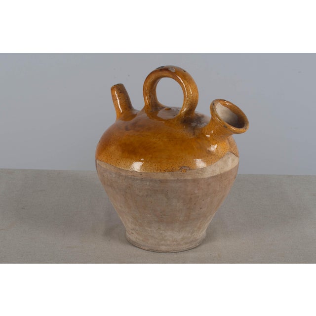 A 20th Century French Terracotta Vinaigrier, or Vinegar Pot For Sale - Image 4 of 8