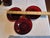 Glass Vintage Anchor Hocking Royal Ruby Red Glass Punch Bowl Set 1 Bowl & 12 Cups - 13 Pieces For Sale - Image 7 of 8
