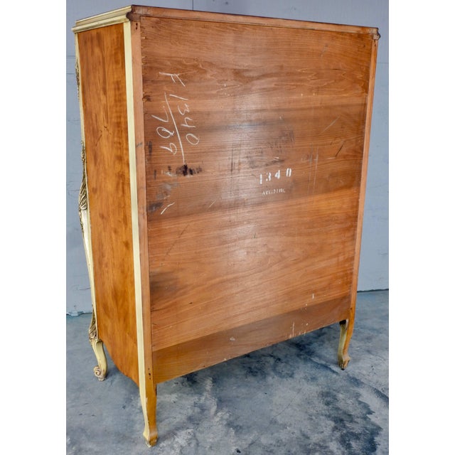 French 20th Century French Satinwood Chest on Chest For Sale - Image 3 of 11