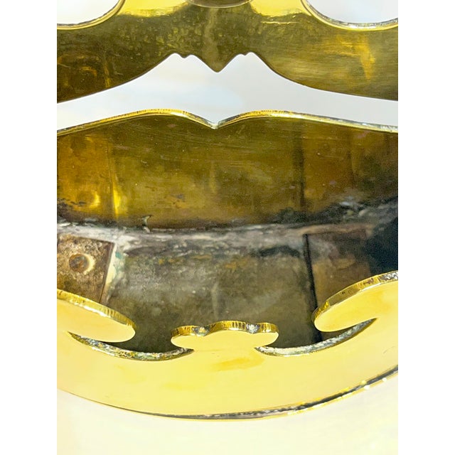 Antique English Crown Form Wall Pocket or Tidy For Sale - Image 14 of 18