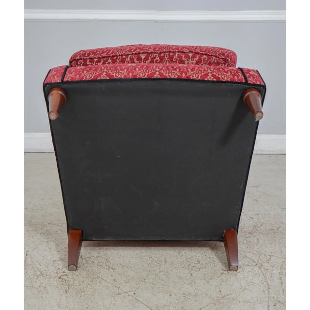 Baker Deco Modern Style Lounge Chair For Sale - Image 9 of 12