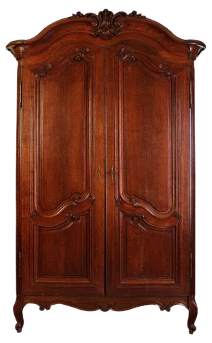 French Louis XV Period Walnut Bordelais Armoire