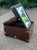 Chinese 1930s Vintage Chinese Hardwood Traveling Vanity Shaving Mirror Box & Drawer For Sale - Image 3 of 12