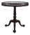 Baker Stately Homes Round Mahogany Lamp Table For Sale