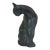 Mid 20th Century Art Deco Bronze Sitting Cat Scuplture For Sale