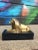 Hollywood Regency Small Lion Statue - Brass on Marble Base For Sale - Image 3 of 7