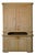 Large Antique Swedish Gustavian Style Folk Art Handmade Pine Cabinet For Sale