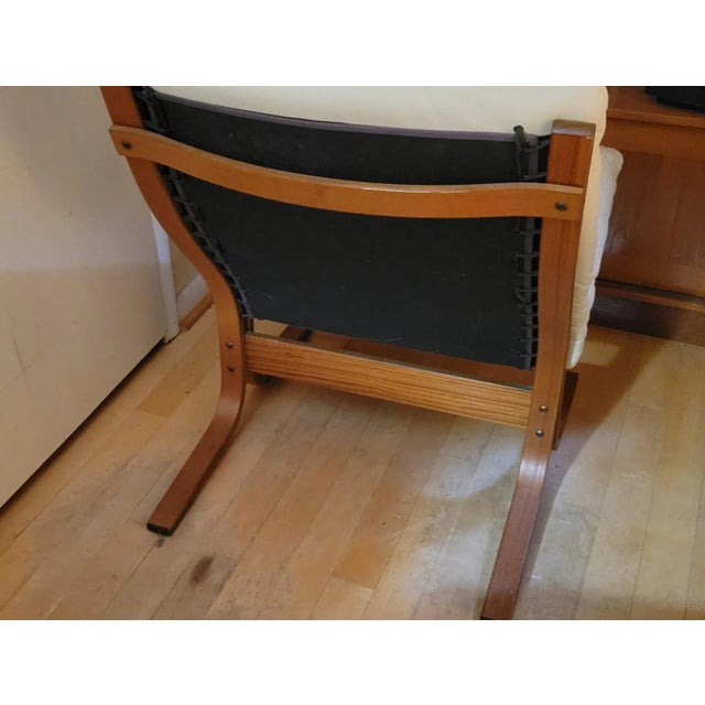 Westnofa Furniture Mid 20th Century Ingmar Relling Westnofa Leather Siesta Lounge Chair For Sale - Image 4 of 9