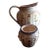 Vintage Artist Signed Made in Portugal Pitcher & Vase Set- 2 Pieces For Sale