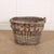 Early 20th Century French wicker champagne grape basket. Would make a wonderful log basket due to it's heavy quality....