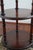1970s Knob Creek Faux-Bamboo Mahogany Three-Tier Floor Lamp Table For Sale - Image 10 of 18