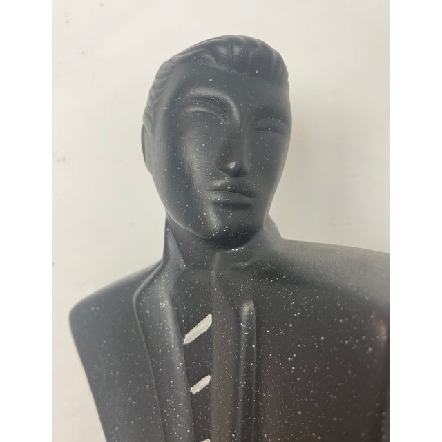 Ceramic Vintage Postmodern Style Ceramic Man Sculpture in the style of Lindsey B Balkwill, 1980s For Sale - Image 7 of 18