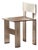 Soft Futurism Sandwich Chair in Walnut and Aluminum by Filippo Andrighetto For Sale