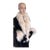 Evelyne Prélonge Faux Fur Scarf Stole & Gloves Set – Luxury French Winter Accessories in Blush Himalaya Pink For Sale