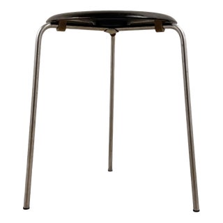 Early 3-Legged Stool by Arne Jacobsen for Fritz Hansen For Sale